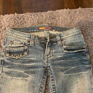 Machine bootcut jeans